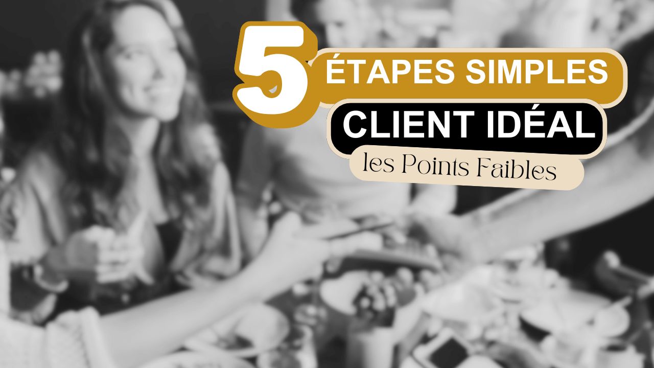 5 Étapes Simples pour Comprendre les Points Faibles de Votre Client Idéal