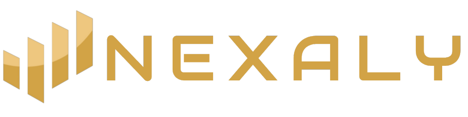 logo nexaly fond noir